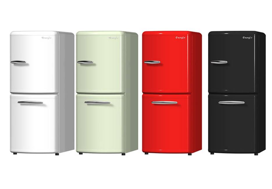 エディオンオリジナルブランドe angleシリーズ2ドア冷凍冷蔵庫 