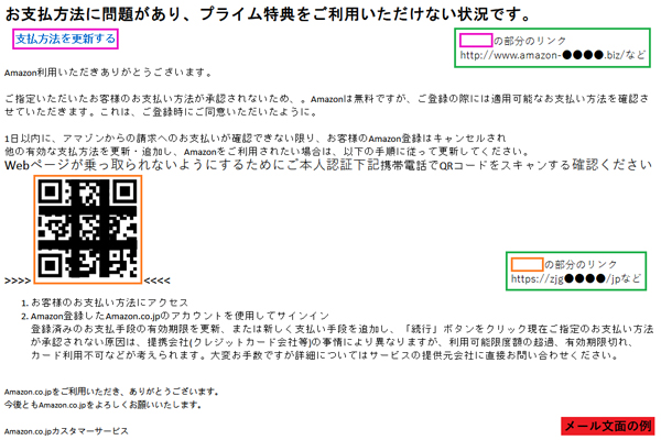Amazonを騙るQRコード誘導型のフィッシング詐欺が発生 | 通販通信ECMO